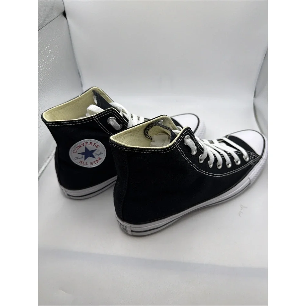 Converse All Star Chuck Taylor High Top Sneakers Black Size Men 8 Women's 10